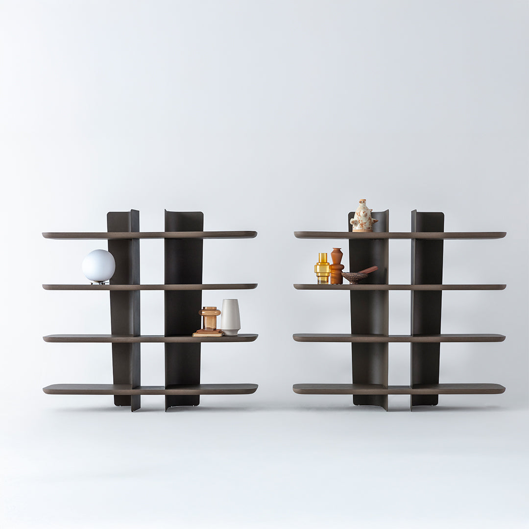Bold Bookshelf -  Bookcases - ebarza Furniture UAE | Shop Modern Furniture in Abu Dhabi & Dubai - مفروشات ايبازرا في الامارات | تسوق اثاث عصري وديكورات مميزة في دبي وابوظبي