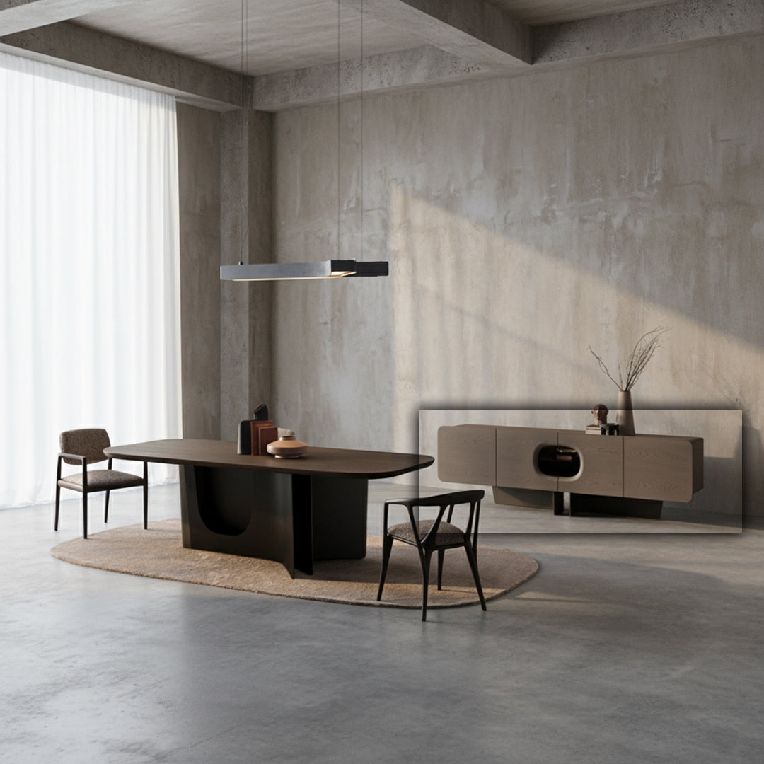 Bold Sideboard HM-SD018 -  Sideboards - ebarza Furniture UAE | Shop Modern Furniture in Abu Dhabi & Dubai - مفروشات ايبازرا في الامارات | تسوق اثاث عصري وديكورات مميزة في دبي وابوظبي