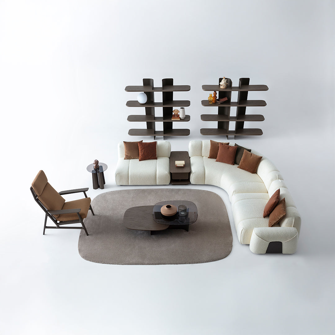 Bold Middle Coffee Table -  Coffee Tables - ebarza Furniture UAE | Shop Modern Furniture in Abu Dhabi & Dubai - مفروشات ايبازرا في الامارات | تسوق اثاث عصري وديكورات مميزة في دبي وابوظبي