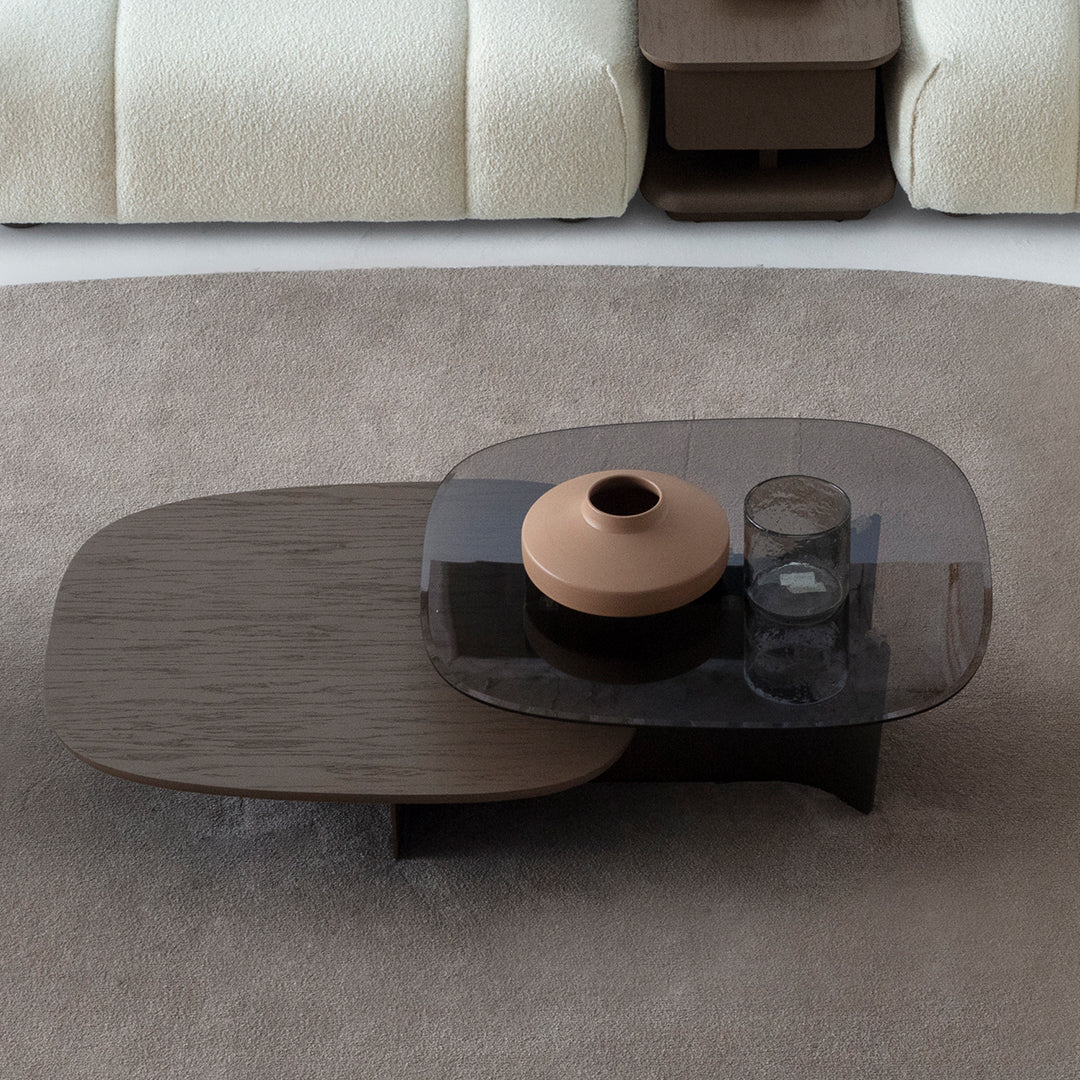 Bold Middle Coffee Table -  Coffee Tables - ebarza Furniture UAE | Shop Modern Furniture in Abu Dhabi & Dubai - مفروشات ايبازرا في الامارات | تسوق اثاث عصري وديكورات مميزة في دبي وابوظبي