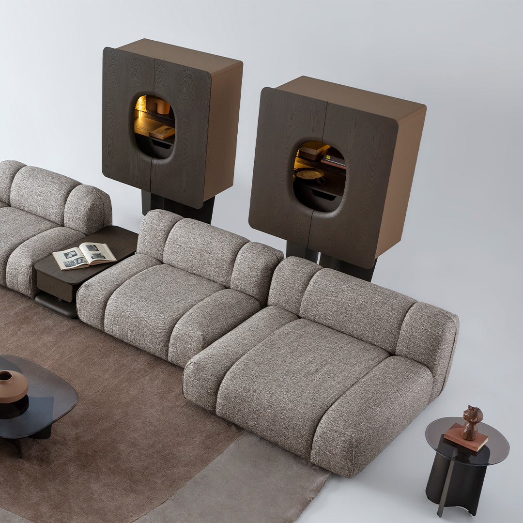 Bold Showcase/Cabinet -  Cabinets - ebarza Furniture UAE | Shop Modern Furniture in Abu Dhabi & Dubai - مفروشات ايبازرا في الامارات | تسوق اثاث عصري وديكورات مميزة في دبي وابوظبي