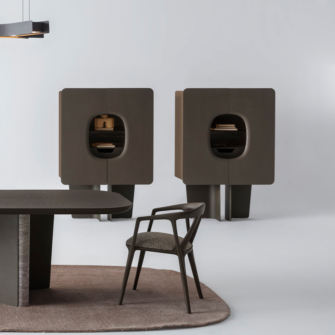 Bold Showcase/Cabinet -  Cabinets - ebarza Furniture UAE | Shop Modern Furniture in Abu Dhabi & Dubai - مفروشات ايبازرا في الامارات | تسوق اثاث عصري وديكورات مميزة في دبي وابوظبي