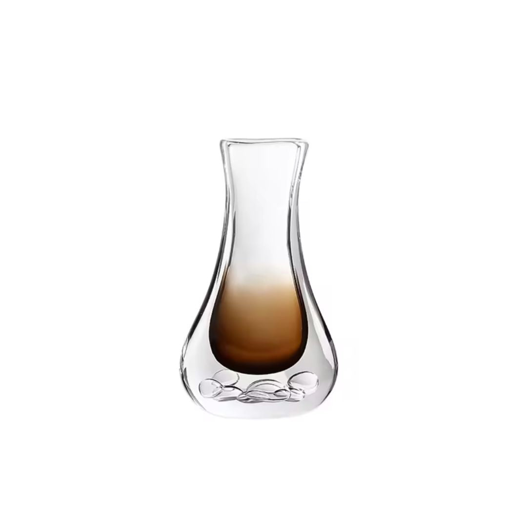 Bubble Thick Vase Brown Tall FB-E24034A -  Vases - ebarza Furniture UAE | Shop Modern Furniture in Abu Dhabi & Dubai - مفروشات ايبازرا في الامارات | تسوق اثاث عصري وديكورات مميزة في دبي وابوظبي