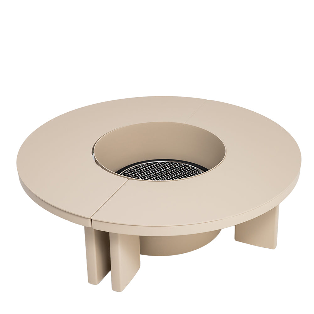 CLOGS OUTDOOR FULL ALUMINIUM COFFEE TABLE WITH BBQ GRILLWKT8611B63ALU -  Coffee Tables - ebarza Furniture UAE | Shop Modern Furniture in Abu Dhabi & Dubai - مفروشات ايبازرا في الامارات | تسوق اثاث عصري وديكورات مميزة في دبي وابوظبي