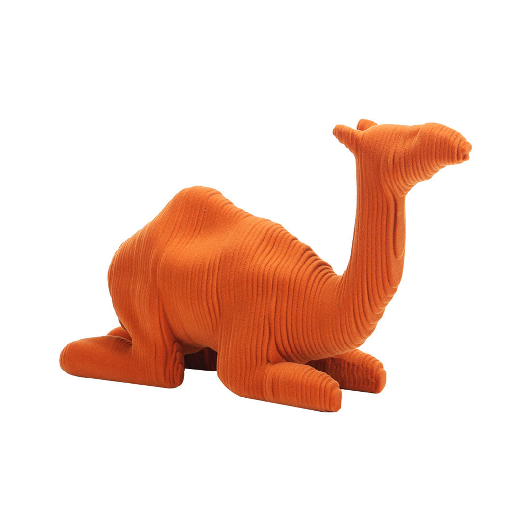 Pre-order 45 Days Delivery Camel Sculpture - KA3122A Orange