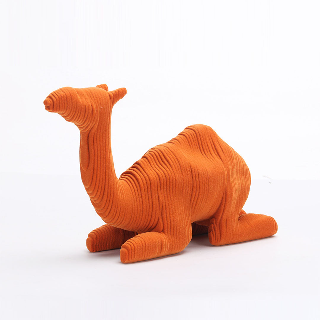 Pre-order 45 Days Delivery Camel Sculpture - KA3122A Orange