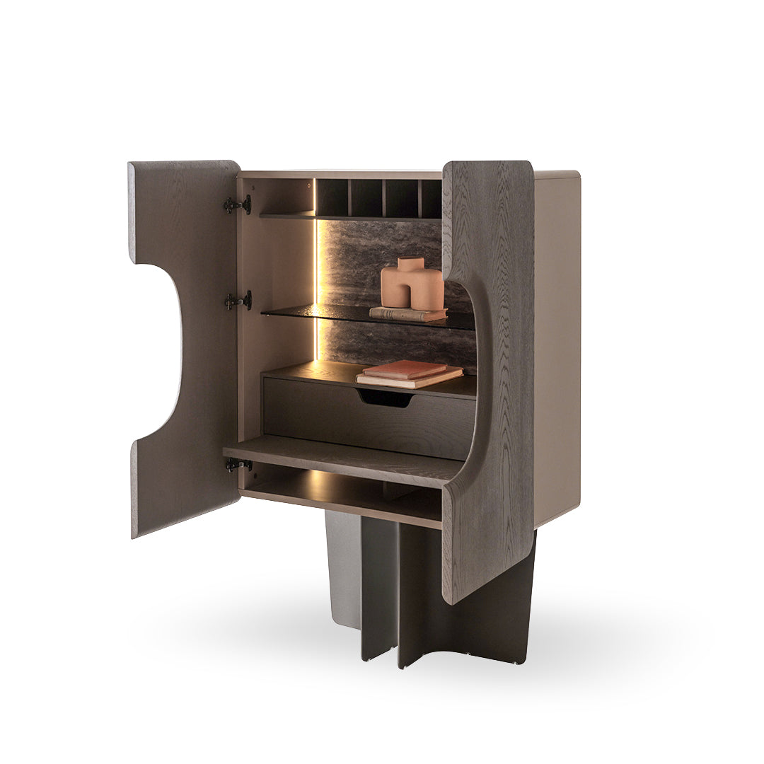 Bold Showcase/Cabinet HM-B/CABINET015 -  Cabinets - ebarza Furniture UAE | Shop Modern Furniture in Abu Dhabi & Dubai - مفروشات ايبازرا في الامارات | تسوق اثاث عصري وديكورات مميزة في دبي وابوظبي