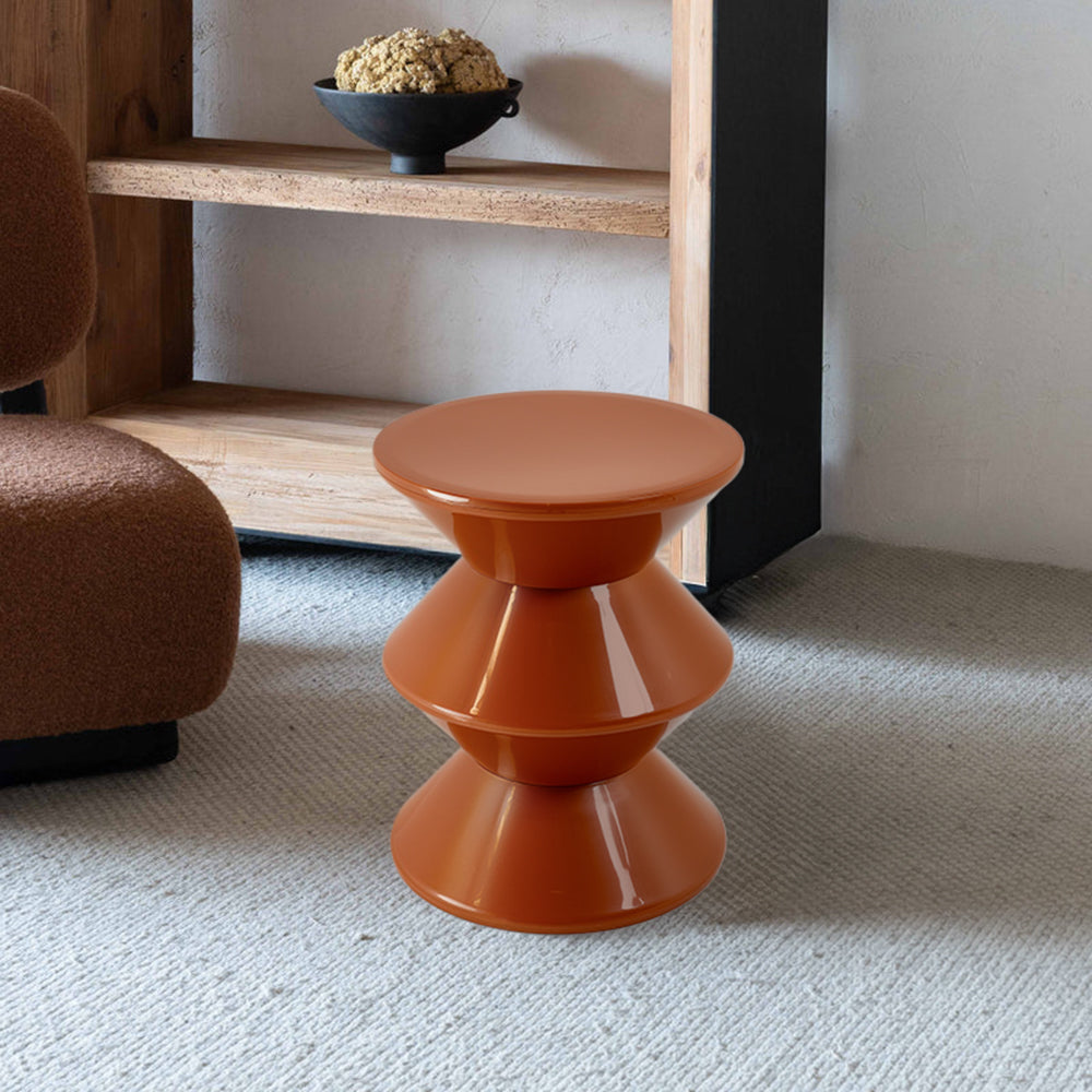 Caramel Side Table PC-176A/C -  Side Tables - ebarza Furniture UAE | Shop Modern Furniture in Abu Dhabi & Dubai - مفروشات ايبازرا في الامارات | تسوق اثاث عصري وديكورات مميزة في دبي وابوظبي
