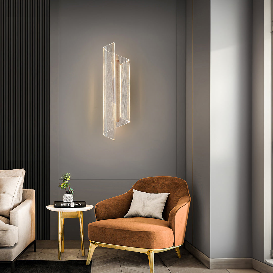 Cascading Moonlight Wall Lamp MA05872WA-001 -  Wall Lamps | مصباح الجدار المتتالي ضوء القمر - ebarza Furniture UAE | Shop Modern Furniture in Abu Dhabi & Dubai - مفروشات ايبازرا في الامارات | تسوق اثاث عصري وديكورات مميزة في دبي وابوظبي