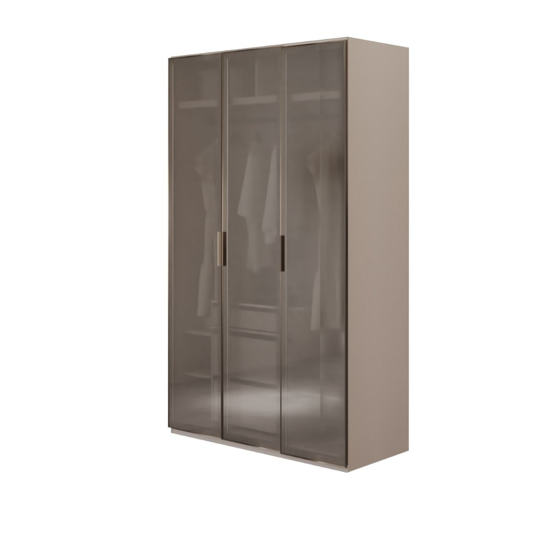 Pre-order 25 Days Delivery Cashmere 150 cm Accordion Door Wardrobe -  Cabinets - ebarza Furniture UAE | Shop Modern Furniture in Abu Dhabi & Dubai - مفروشات ايبازرا في الامارات | تسوق اثاث عصري وديكورات مميزة في دبي وابوظبي