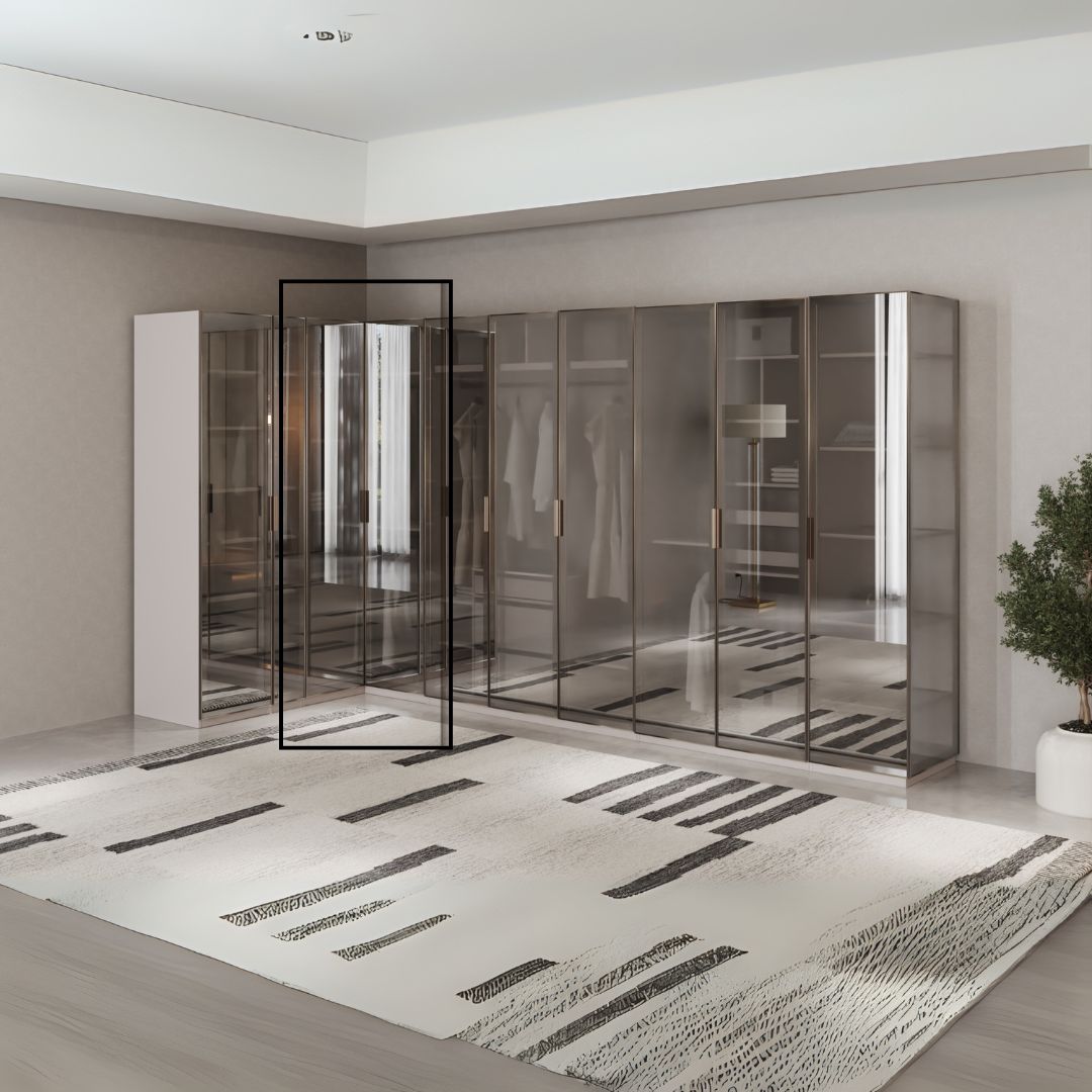 Pre-order 25 Days Delivery Cashmere  CORNER WARDROBE 2 DOORS -  Cabinets - ebarza Furniture UAE | Shop Modern Furniture in Abu Dhabi & Dubai - مفروشات ايبازرا في الامارات | تسوق اثاث عصري وديكورات مميزة في دبي وابوظبي