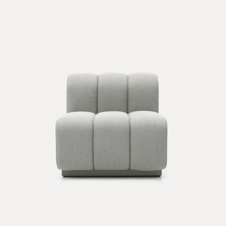 Pre-order 15 Days Delivery Chameleon Sofa Single Seater Without Arms - H-5228-B -  Sofas - ebarza Furniture UAE | Shop Modern Furniture in Abu Dhabi & Dubai - مفروشات ايبازرا في الامارات | تسوق اثاث عصري وديكورات مميزة في دبي وابوظبي