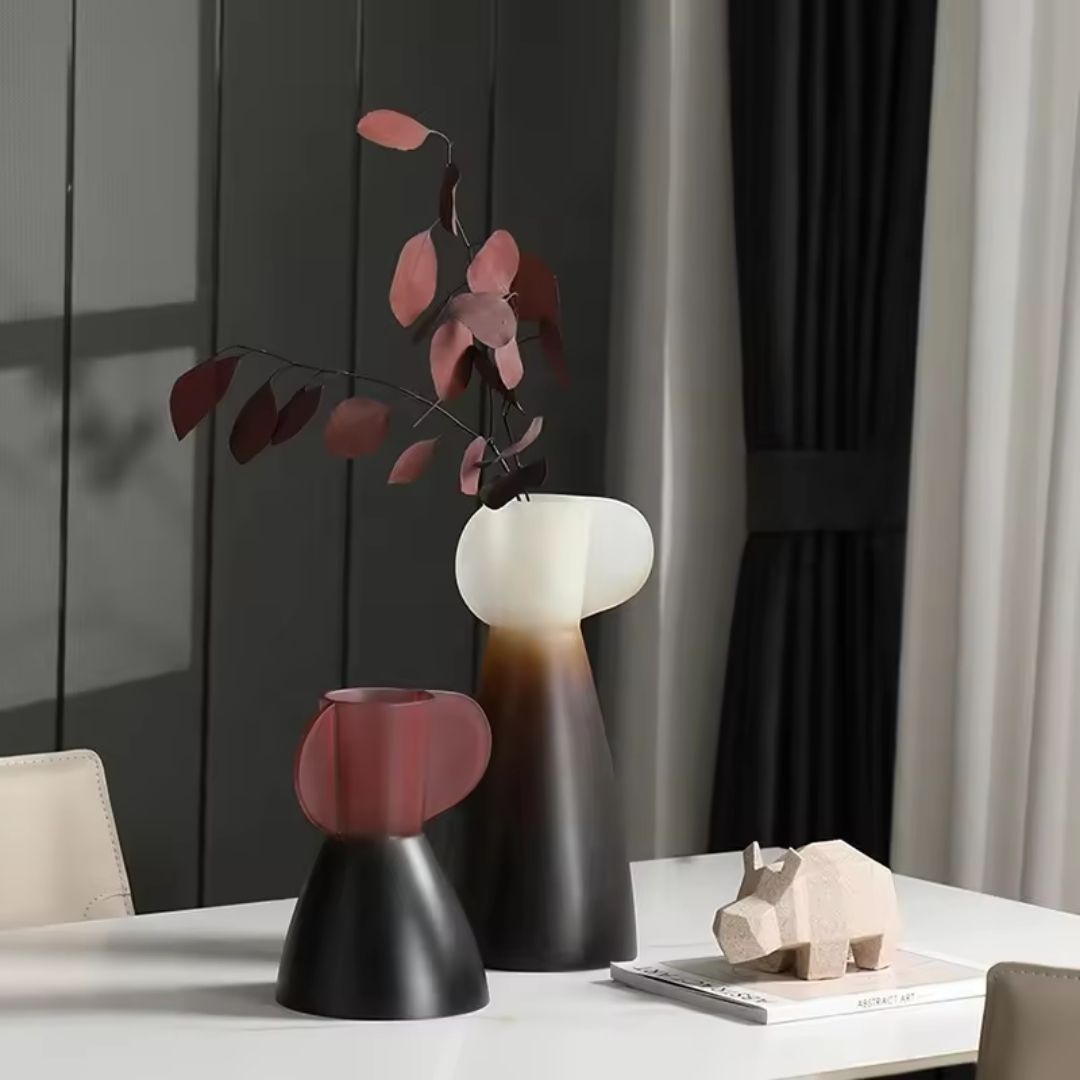 Colorblock Amphorae-B FC-SZ24052B -  Vases - ebarza Furniture UAE | Shop Modern Furniture in Abu Dhabi & Dubai - مفروشات ايبازرا في الامارات | تسوق اثاث عصري وديكورات مميزة في دبي وابوظبي