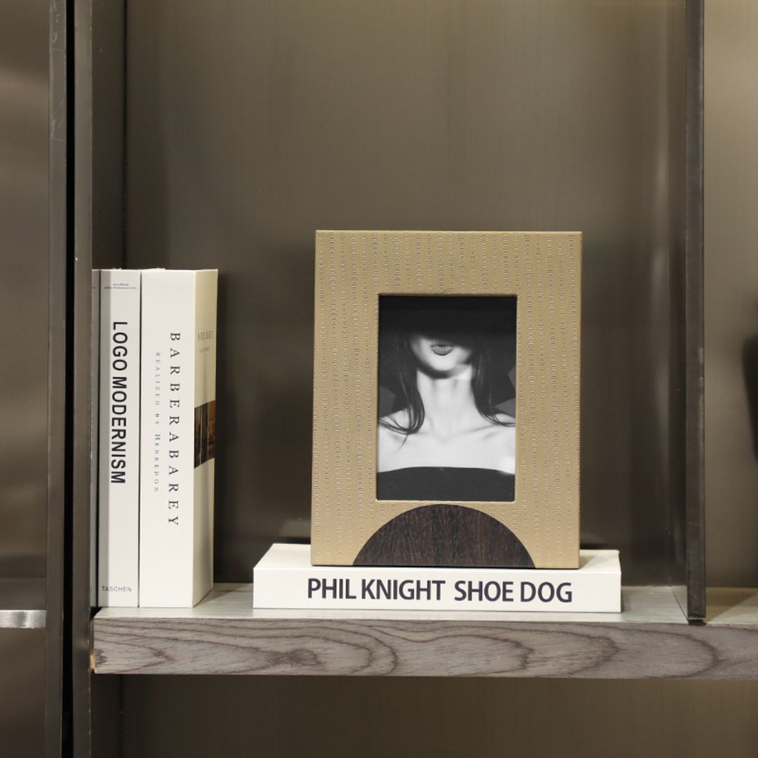 Corrugated Photo Frame -Green - FB-PG24009B -  Photo Frames - ebarza Furniture UAE | Shop Modern Furniture in Abu Dhabi & Dubai - مفروشات ايبازرا في الامارات | تسوق اثاث عصري وديكورات مميزة في دبي وابوظبي