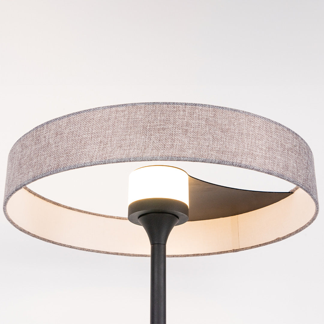 Crescent LED 155x45 Metal Aluminum Fabric Floor Lamp Crescent-02FL -  Floor Lamps | مصباح أرضي مصنوع من قماش الألومنيوم مصنوع من معدن LED على شكل هلال - ebarza Furniture UAE | Shop Modern Furniture in Abu Dhabi & Dubai - مفروشات ايبازرا في الامارات | تسوق اثاث عصري وديكورات مميزة في دبي وابوظبي