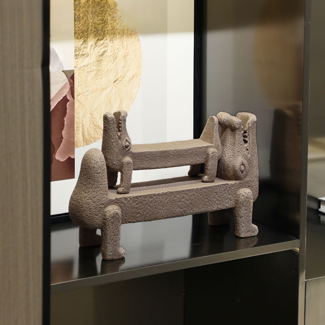 Crocodile Ornament Resin -B FF-SZ24063B -  Home Decor Figurines - ebarza Furniture UAE | Shop Modern Furniture in Abu Dhabi & Dubai - مفروشات ايبازرا في الامارات | تسوق اثاث عصري وديكورات مميزة في دبي وابوظبي