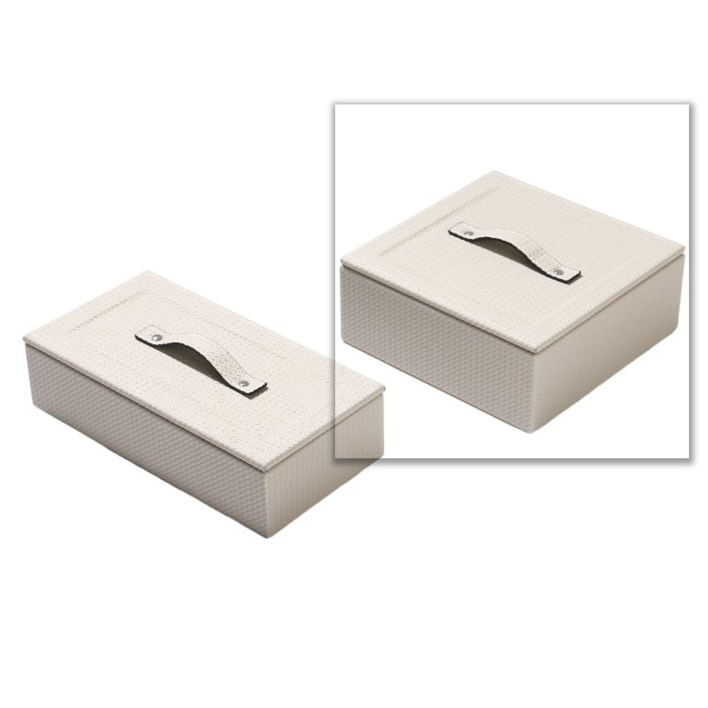 SQUARE DECORATIVE BOX DD210919A -  Decorative Boxes | صندوق ديكور مربع - ebarza Furniture UAE | Shop Modern Furniture in Abu Dhabi & Dubai - مفروشات ايبازرا في الامارات | تسوق اثاث عصري وديكورات مميزة في دبي وابوظبي