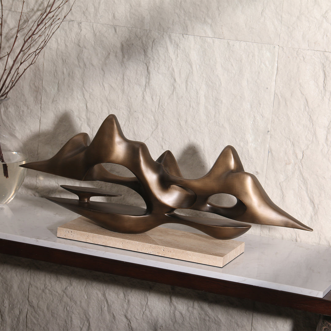 DESKTOP SCULPTURE KA3339/BA061 -  Home Decor Figurines - ebarza Furniture UAE | Shop Modern Furniture in Abu Dhabi & Dubai - مفروشات ايبازرا في الامارات | تسوق اثاث عصري وديكورات مميزة في دبي وابوظبي