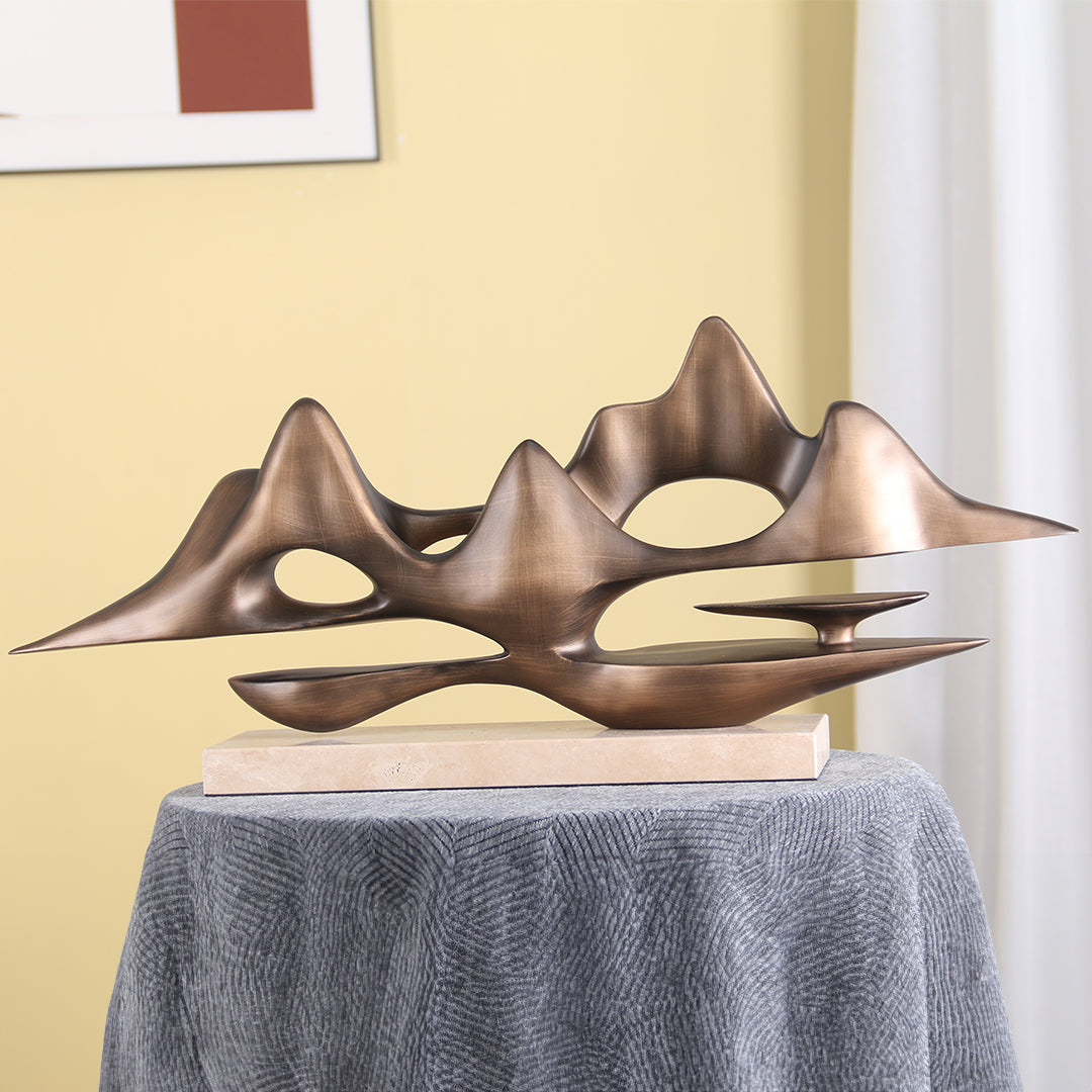 DESKTOP SCULPTURE KA3339/BA061 -  Home Decor Figurines - ebarza Furniture UAE | Shop Modern Furniture in Abu Dhabi & Dubai - مفروشات ايبازرا في الامارات | تسوق اثاث عصري وديكورات مميزة في دبي وابوظبي