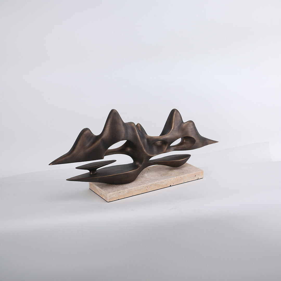 DESKTOP SCULPTURE KA3339/BA061 -  Home Decor Figurines - ebarza Furniture UAE | Shop Modern Furniture in Abu Dhabi & Dubai - مفروشات ايبازرا في الامارات | تسوق اثاث عصري وديكورات مميزة في دبي وابوظبي