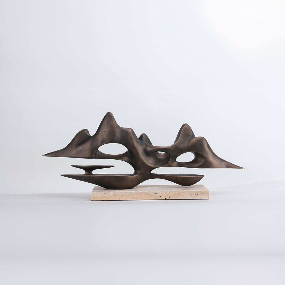 DESKTOP SCULPTURE KA3339/BA061 -  Home Decor Figurines - ebarza Furniture UAE | Shop Modern Furniture in Abu Dhabi & Dubai - مفروشات ايبازرا في الامارات | تسوق اثاث عصري وديكورات مميزة في دبي وابوظبي