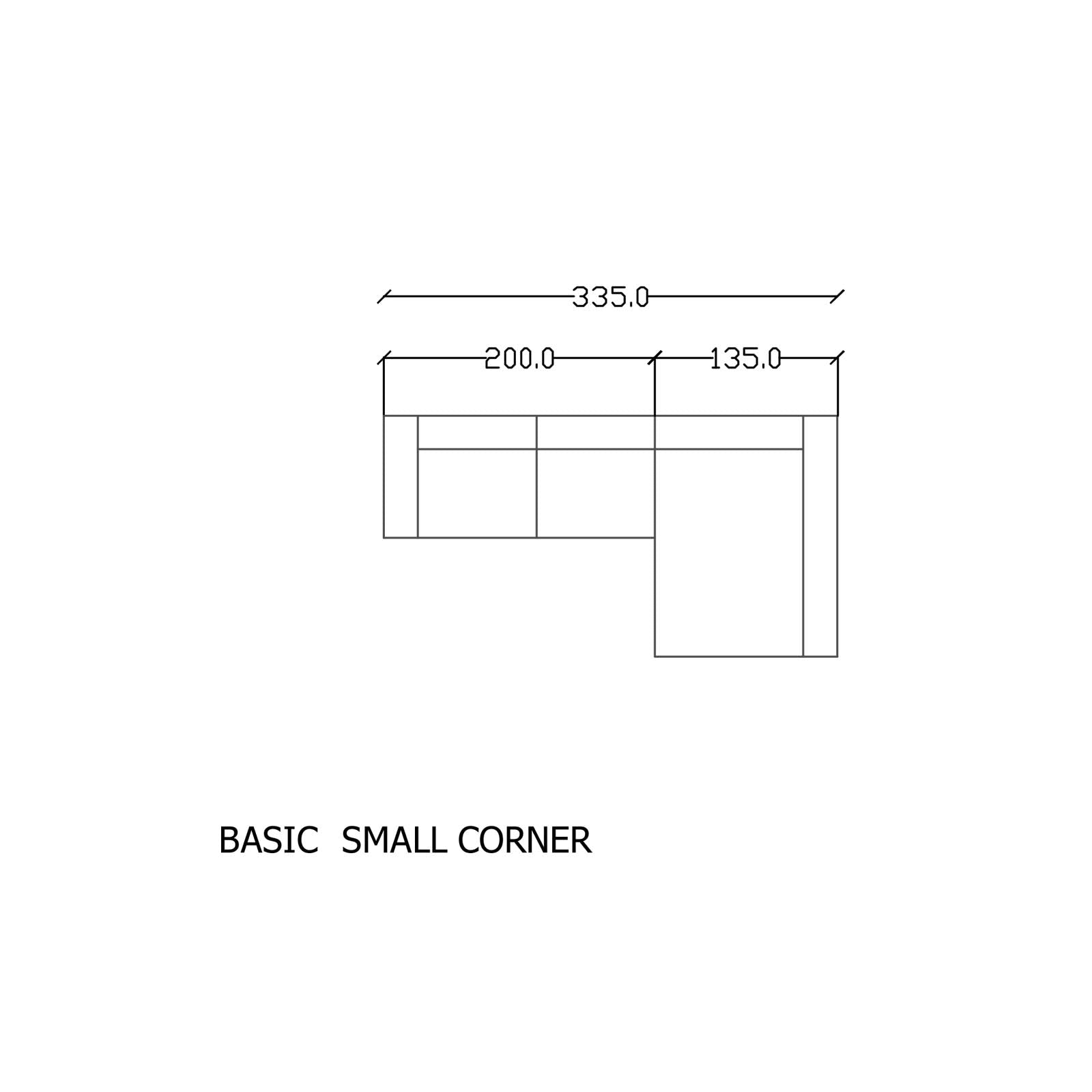 Display Item - Diamond Corner Sofa Diamondsmall001YAS -  USED ITEM | قطعة من المعرض - صوفا ركنيه من دايموند - ebarza Furniture UAE | Shop Modern Furniture in Abu Dhabi & Dubai - مفروشات ايبازرا في الامارات | تسوق اثاث عصري وديكورات مميزة في دبي وابوظبي