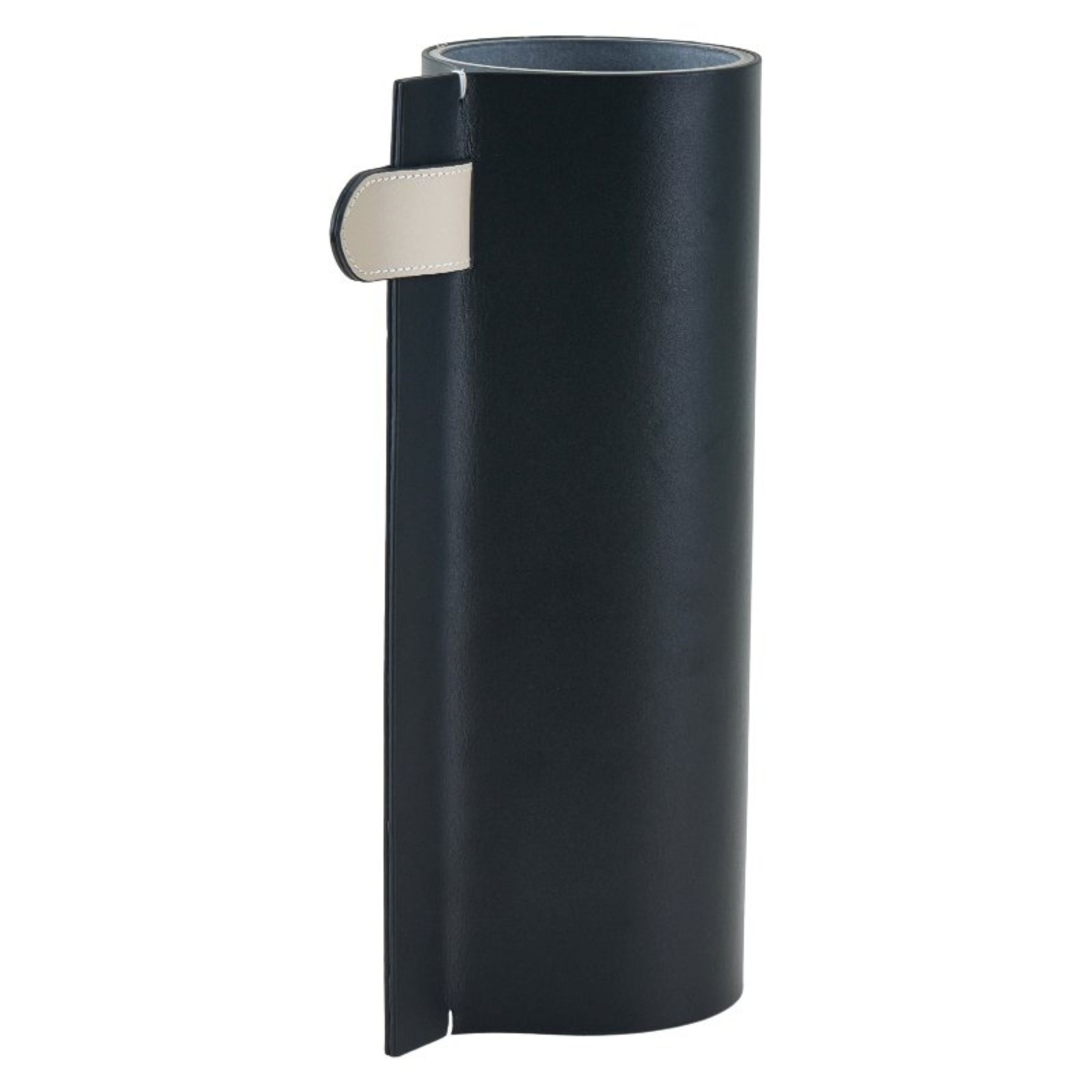 BLACK FLOWER VASE- L  DP201200CL -  Vases | مزهرية زهرة سوداء- L - ebarza Furniture UAE | Shop Modern Furniture in Abu Dhabi & Dubai - مفروشات ايبازرا في الامارات | تسوق اثاث عصري وديكورات مميزة في دبي وابوظبي