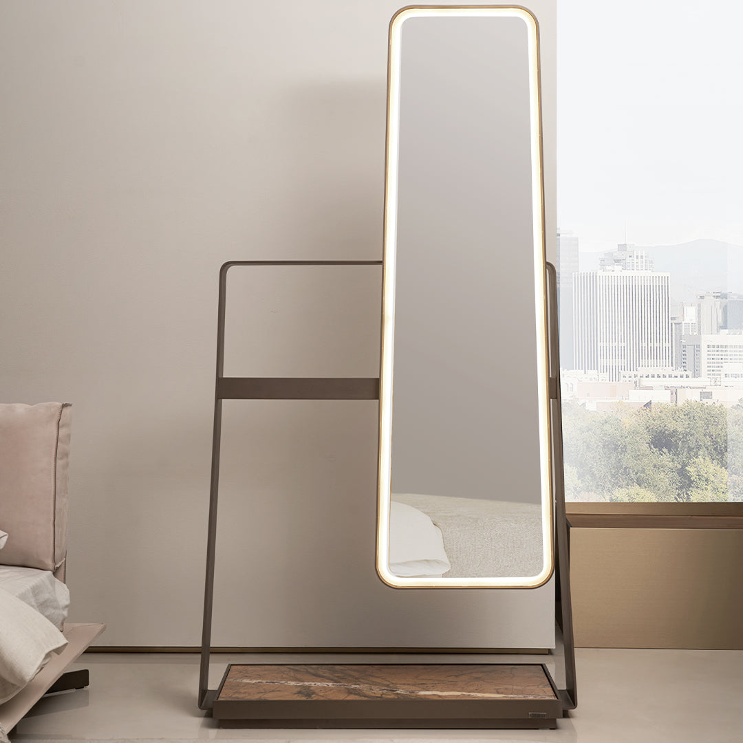 Desert Hanging Mirror BMBO-ZJ80111 -  Hangers - ebarza Furniture UAE | Shop Modern Furniture in Abu Dhabi & Dubai - مفروشات ايبازرا في الامارات | تسوق اثاث عصري وديكورات مميزة في دبي وابوظبي