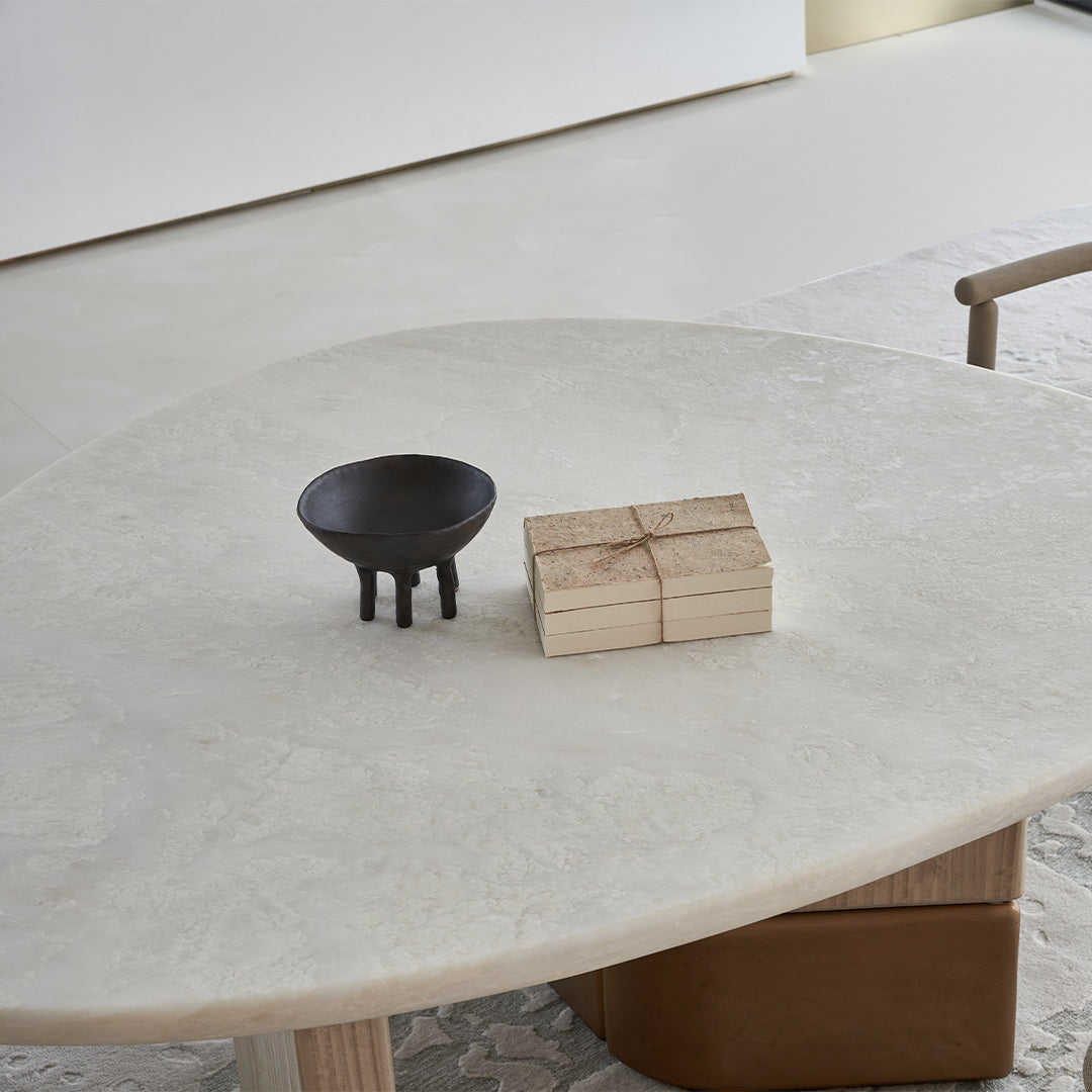 Grandeur Marble/Veneer Dining Table 180cm BMCJ-CT6073 -  Dining Tables - ebarza Furniture UAE | Shop Modern Furniture in Abu Dhabi & Dubai - مفروشات ايبازرا في الامارات | تسوق اثاث عصري وديكورات مميزة في دبي وابوظبي