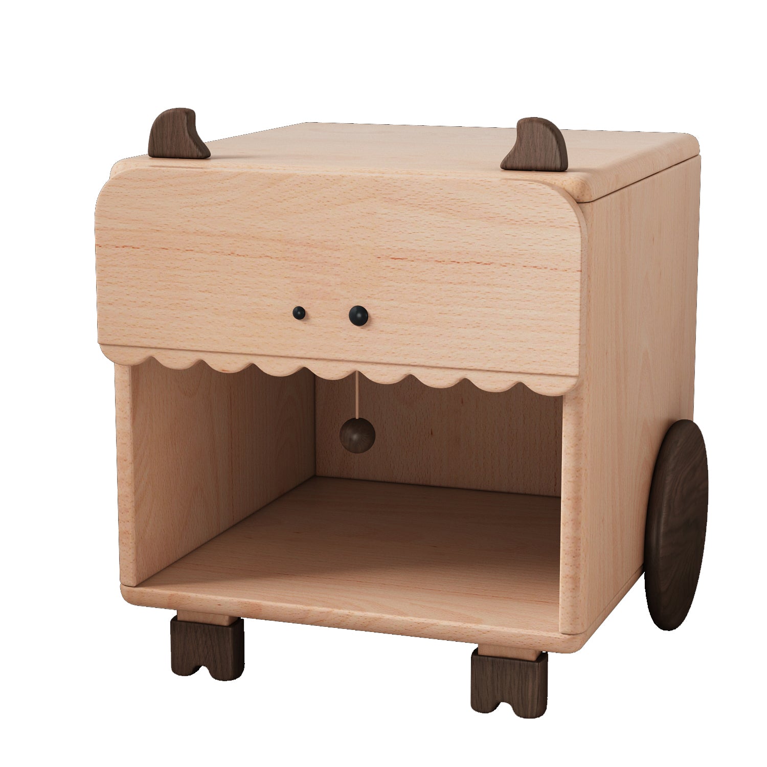 KIDS KAWAII STORAGE CABINET E1901M -  Kids Shelves | خزانة تخزين كاواي للأطفال - ebarza Furniture UAE | Shop Modern Furniture in Abu Dhabi & Dubai - مفروشات ايبازرا في الامارات | تسوق اثاث عصري وديكورات مميزة في دبي وابوظبي