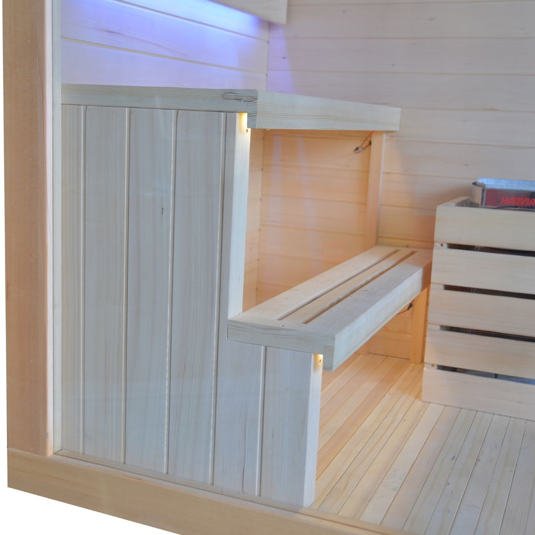 EBARZA SAUNA ROOM LM-N02IR -  Sauna Room - ebarza Furniture UAE | Shop Modern Furniture in Abu Dhabi & Dubai - مفروشات ايبازرا في الامارات | تسوق اثاث عصري وديكورات مميزة في دبي وابوظبي