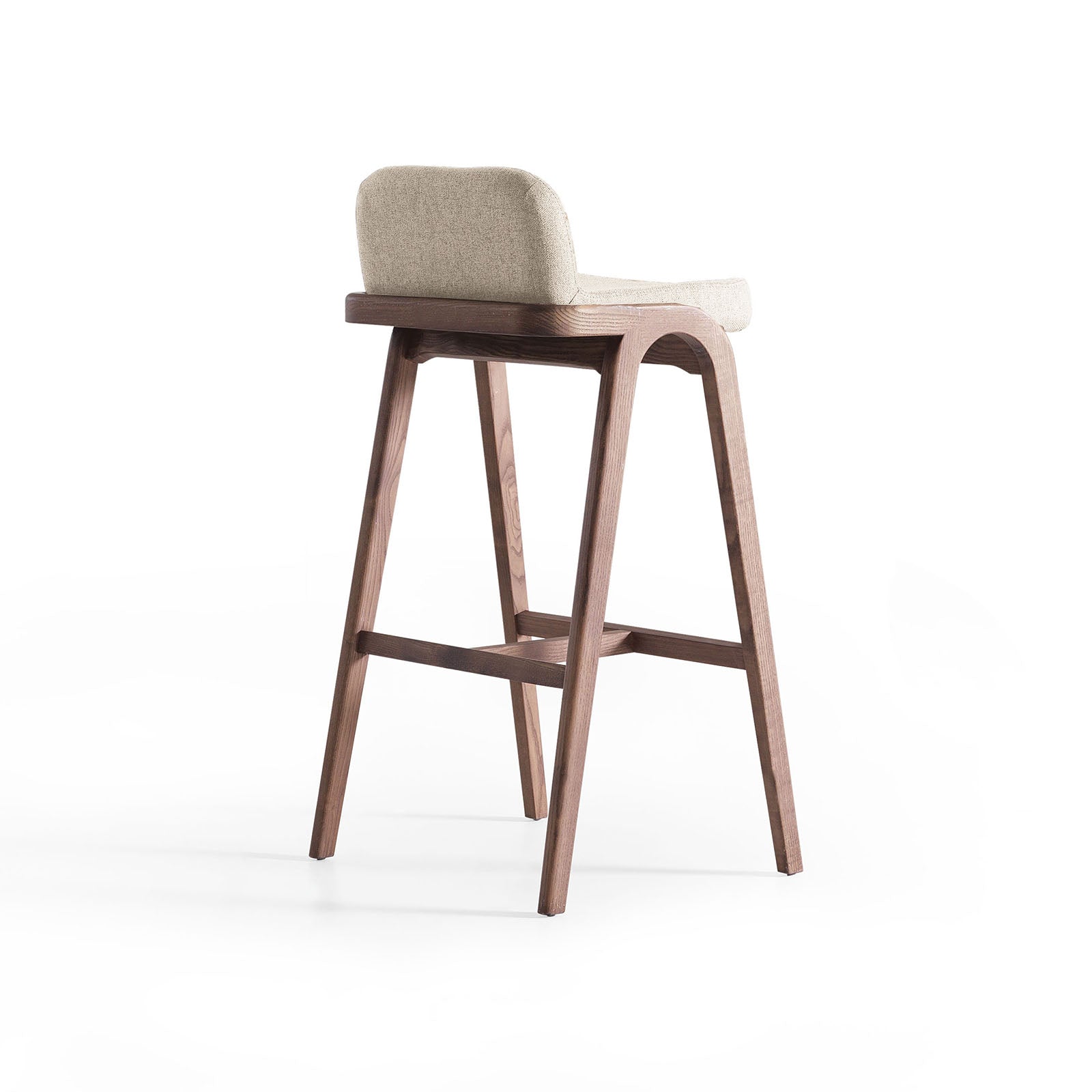 Display Item - Natura Solid Ash Wood Bar Stool Naturabar-W-28903YAS -  USED ITEM | قطعة من المعرض - كرسي مرتفع ناتورا من خشب الدردار الصلب - ebarza Furniture UAE | Shop Modern Furniture in Abu Dhabi & Dubai - مفروشات ايبازرا في الامارات | تسوق اثاث عصري وديكورات مميزة في دبي وابوظبي