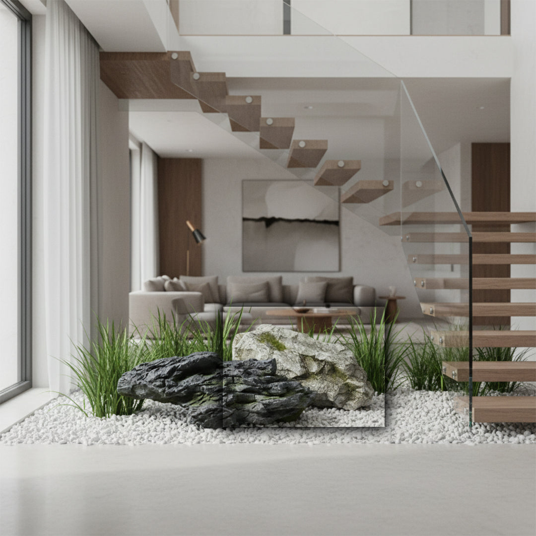 Fiberglass Stone ZL3115 -  Home Decor Figurines - ebarza Furniture UAE | Shop Modern Furniture in Abu Dhabi & Dubai - مفروشات ايبازرا في الامارات | تسوق اثاث عصري وديكورات مميزة في دبي وابوظبي