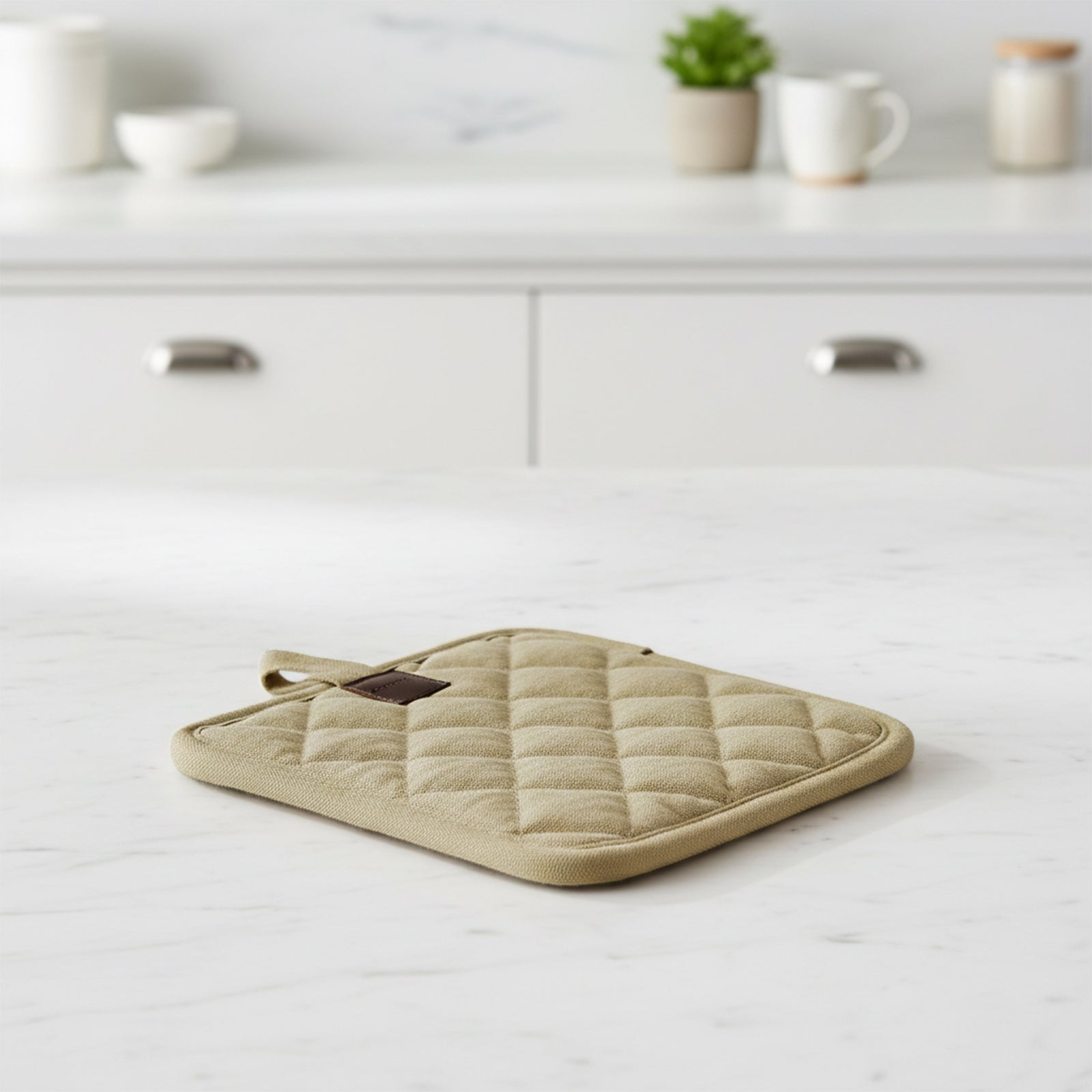 Flare Kitchen Pot Holder - Sand  Color - KBB230367-3/P-H -  Kitchen Appliances - ebarza Furniture UAE | Shop Modern Furniture in Abu Dhabi & Dubai - مفروشات ايبازرا في الامارات | تسوق اثاث عصري وديكورات مميزة في دبي وابوظبي