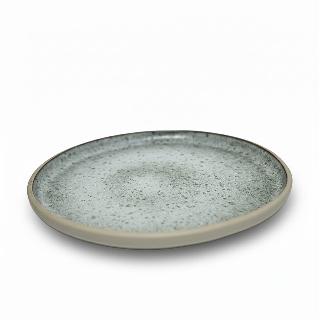 Artisan Ceramic Plate E837-P-08268  11 -  Plates - ebarza Furniture UAE | Shop Modern Furniture in Abu Dhabi & Dubai - مفروشات ايبازرا في الامارات | تسوق اثاث عصري وديكورات مميزة في دبي وابوظبي
