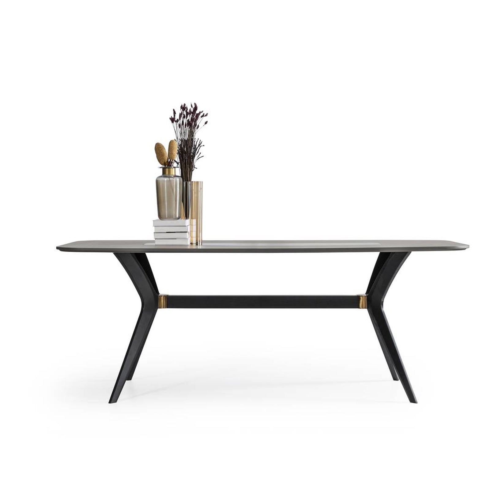 Display Item - Grey Dining Table  Diva015-DtYAS -  USED ITEM | قطعة من المعرض - طاولة طعام غراي رمادية - ebarza Furniture UAE | Shop Modern Furniture in Abu Dhabi & Dubai - مفروشات ايبازرا في الامارات | تسوق اثاث عصري وديكورات مميزة في دبي وابوظبي