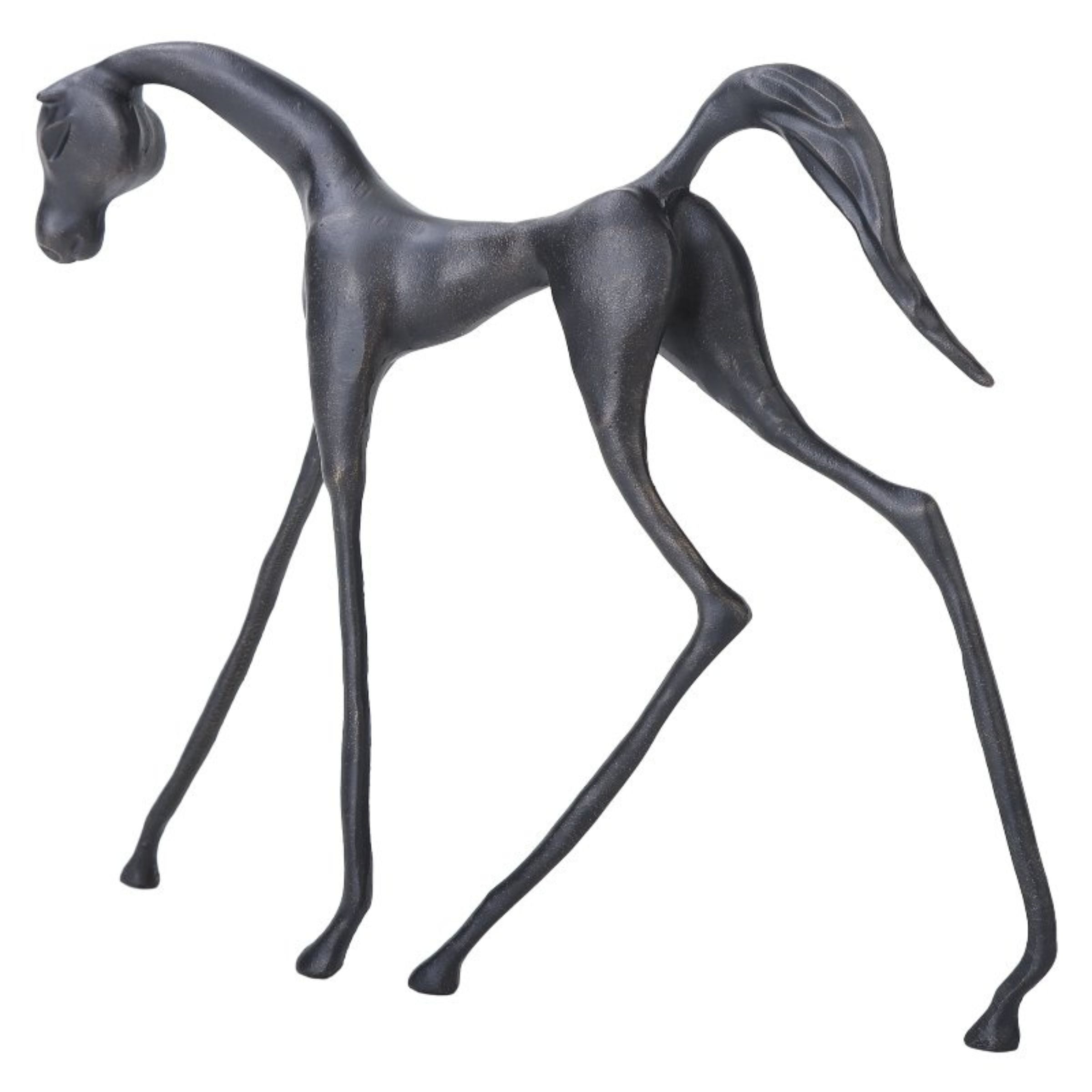 HORSE SCULPTURE H1784 -  Home Decor Figurines | تمثال الحصان - ebarza Furniture UAE | Shop Modern Furniture in Abu Dhabi & Dubai - مفروشات ايبازرا في الامارات | تسوق اثاث عصري وديكورات مميزة في دبي وابوظبي