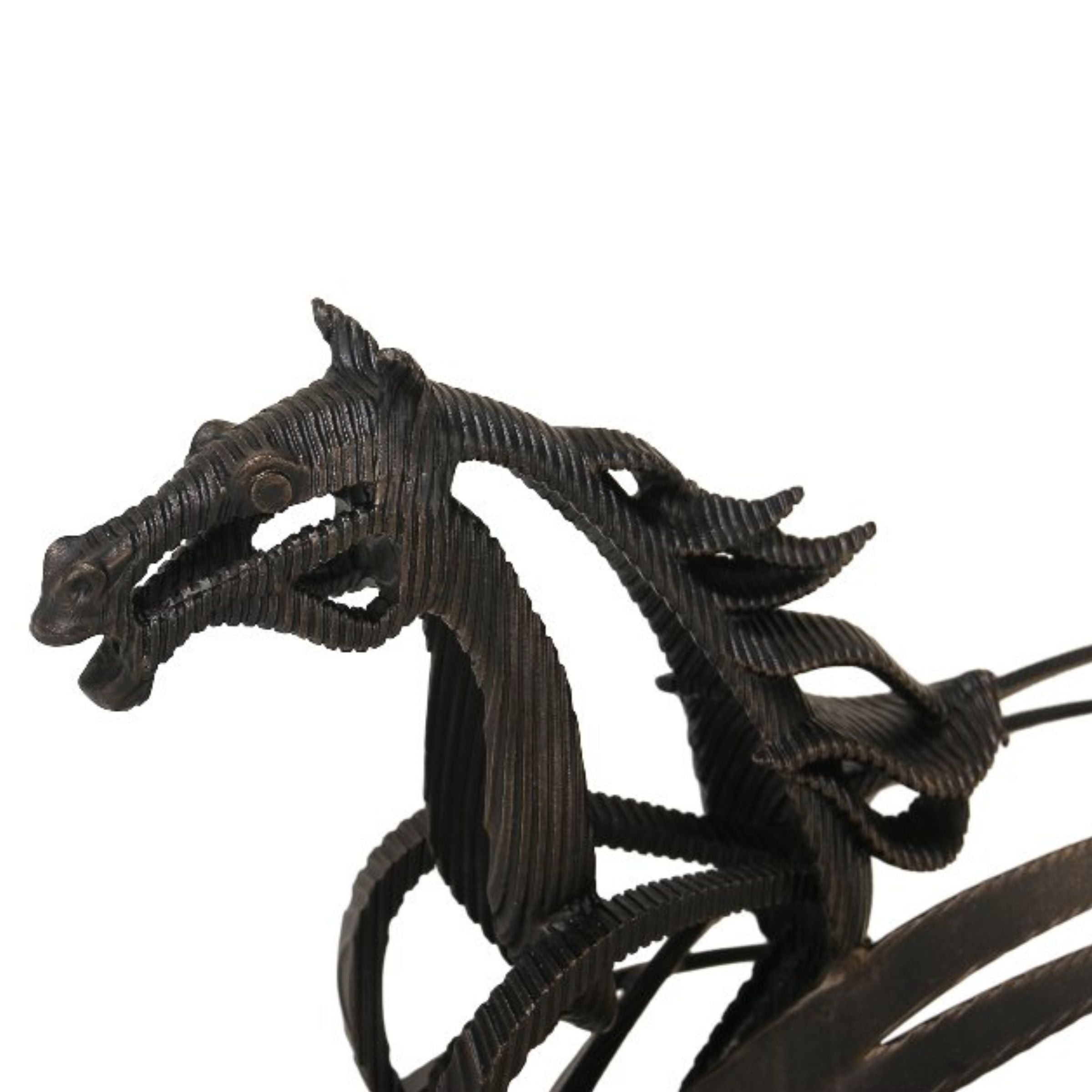 Pre Order 25 Days Delivery  - GALLOPING HORSE STATUE  H1855S -  Home Decor Figurines | الطلب المسبق التسليم خلال 60 يومًا - تمثال الحصان الراكض - ebarza Furniture UAE | Shop Modern Furniture in Abu Dhabi & Dubai - مفروشات ايبازرا في الامارات | تسوق اثاث عصري وديكورات مميزة في دبي وابوظبي