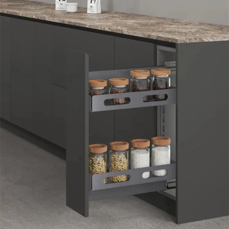 Pre-order for 25 Days Delivery GlidePro Cabinet Pull Out Storage Organizer - BK.7408