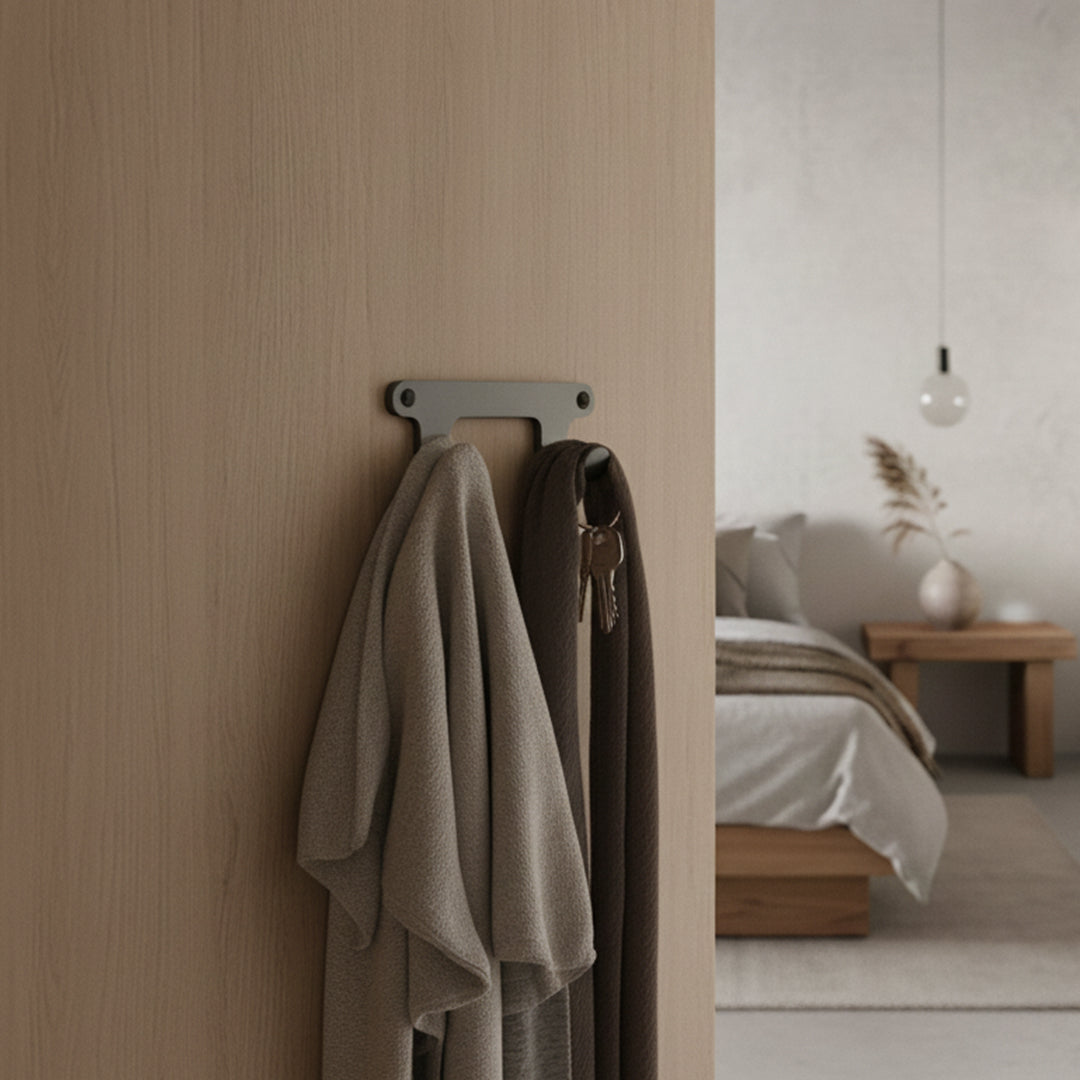 Double Hanger 7607-Double -  Hangers - ebarza Furniture UAE | Shop Modern Furniture in Abu Dhabi & Dubai - مفروشات ايبازرا في الامارات | تسوق اثاث عصري وديكورات مميزة في دبي وابوظبي