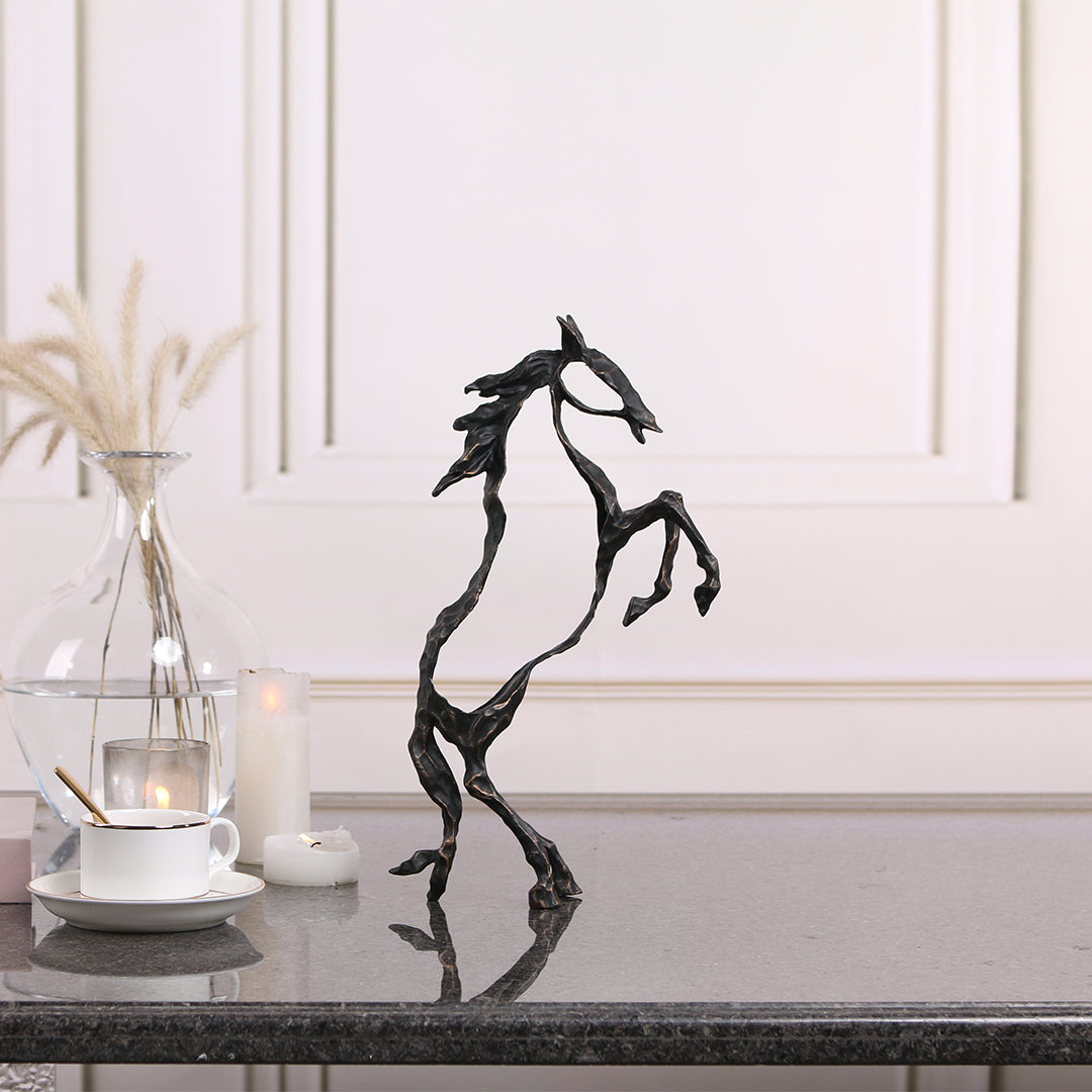 Hollow Horse KA3095 -  Home Decor Figurines - ebarza Furniture UAE | Shop Modern Furniture in Abu Dhabi & Dubai - مفروشات ايبازرا في الامارات | تسوق اثاث عصري وديكورات مميزة في دبي وابوظبي