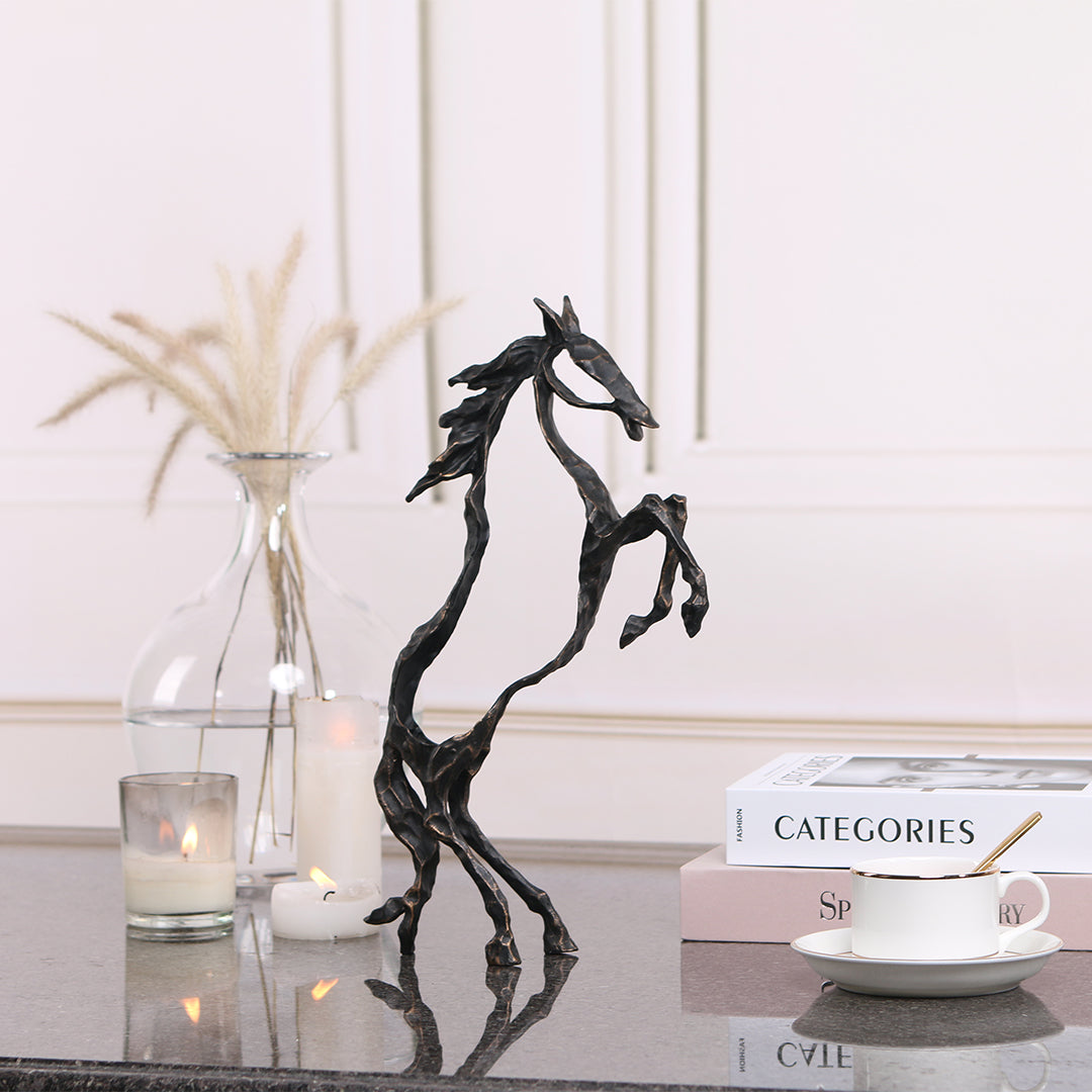 Hollow Horse KA3095 -  Home Decor Figurines - ebarza Furniture UAE | Shop Modern Furniture in Abu Dhabi & Dubai - مفروشات ايبازرا في الامارات | تسوق اثاث عصري وديكورات مميزة في دبي وابوظبي