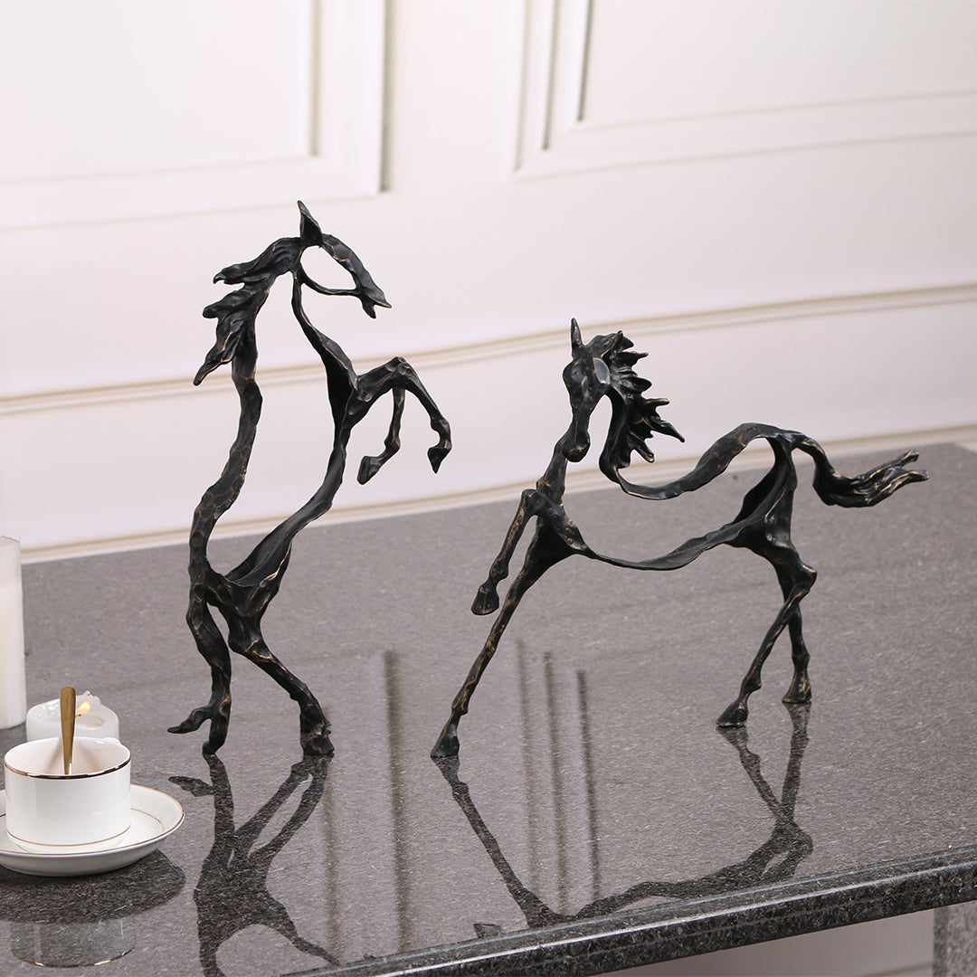 Hollow Horse KA3095 -  Home Decor Figurines - ebarza Furniture UAE | Shop Modern Furniture in Abu Dhabi & Dubai - مفروشات ايبازرا في الامارات | تسوق اثاث عصري وديكورات مميزة في دبي وابوظبي