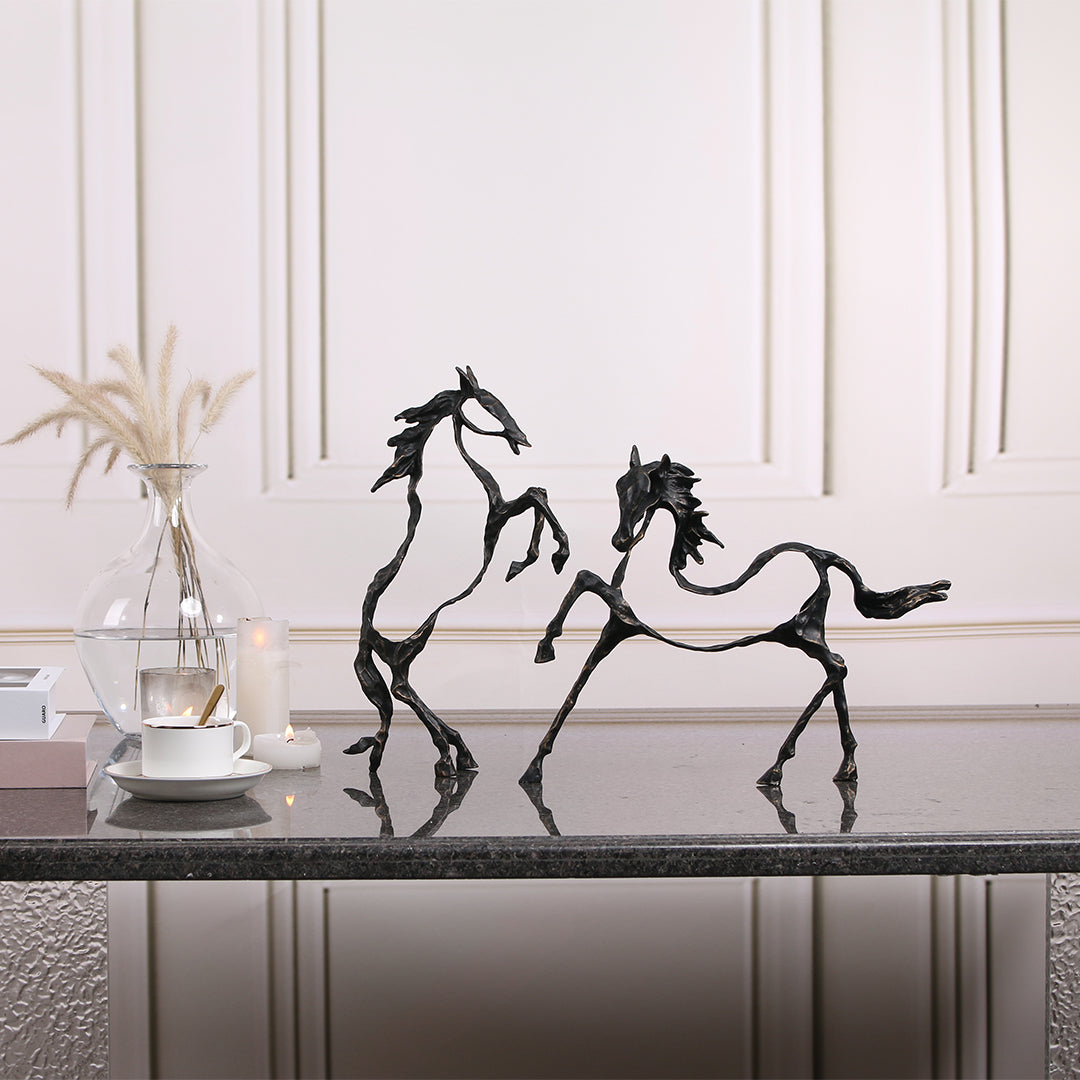 Hollow Horse KA3095 -  Home Decor Figurines - ebarza Furniture UAE | Shop Modern Furniture in Abu Dhabi & Dubai - مفروشات ايبازرا في الامارات | تسوق اثاث عصري وديكورات مميزة في دبي وابوظبي