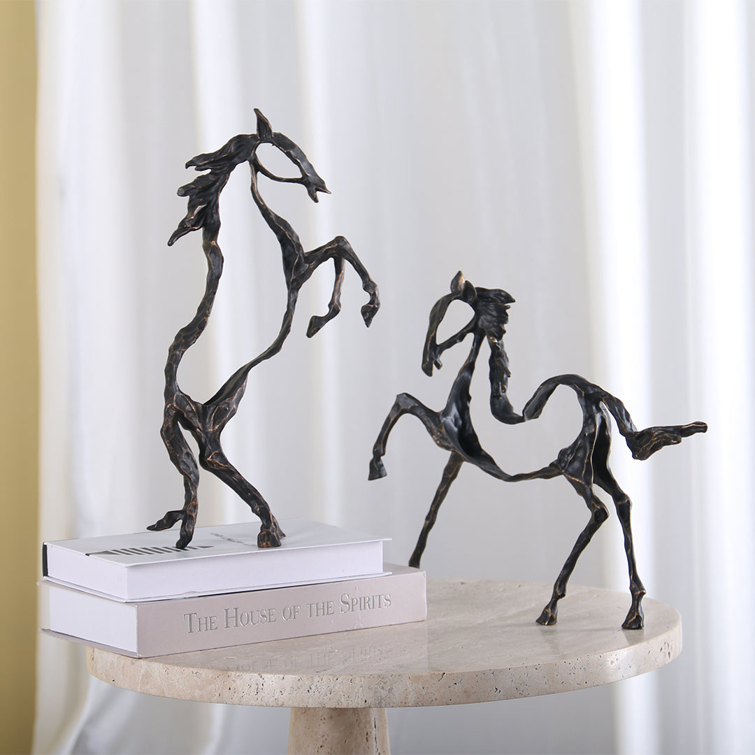 Hollow Horse KA3096 -  Home Decor Figurines - ebarza Furniture UAE | Shop Modern Furniture in Abu Dhabi & Dubai - مفروشات ايبازرا في الامارات | تسوق اثاث عصري وديكورات مميزة في دبي وابوظبي