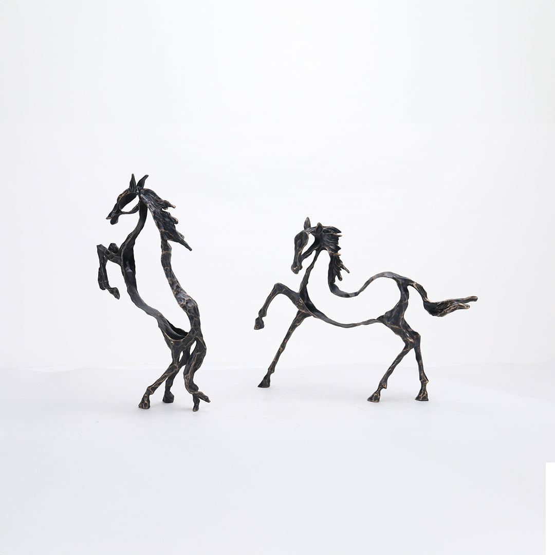 Hollow Horse KA3096 -  Home Decor Figurines - ebarza Furniture UAE | Shop Modern Furniture in Abu Dhabi & Dubai - مفروشات ايبازرا في الامارات | تسوق اثاث عصري وديكورات مميزة في دبي وابوظبي