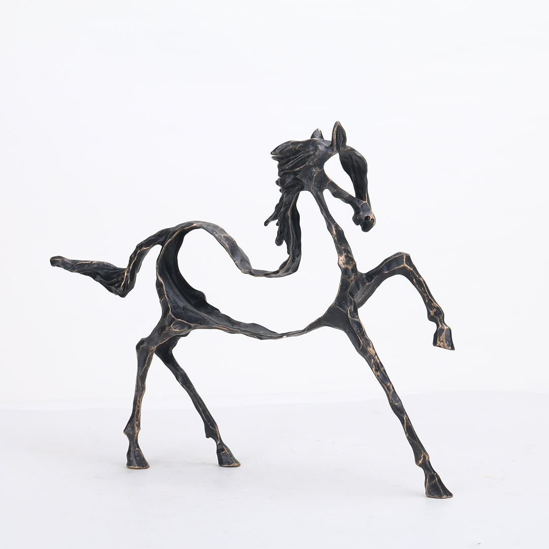 Hollow Horse KA3096 -  Home Decor Figurines - ebarza Furniture UAE | Shop Modern Furniture in Abu Dhabi & Dubai - مفروشات ايبازرا في الامارات | تسوق اثاث عصري وديكورات مميزة في دبي وابوظبي