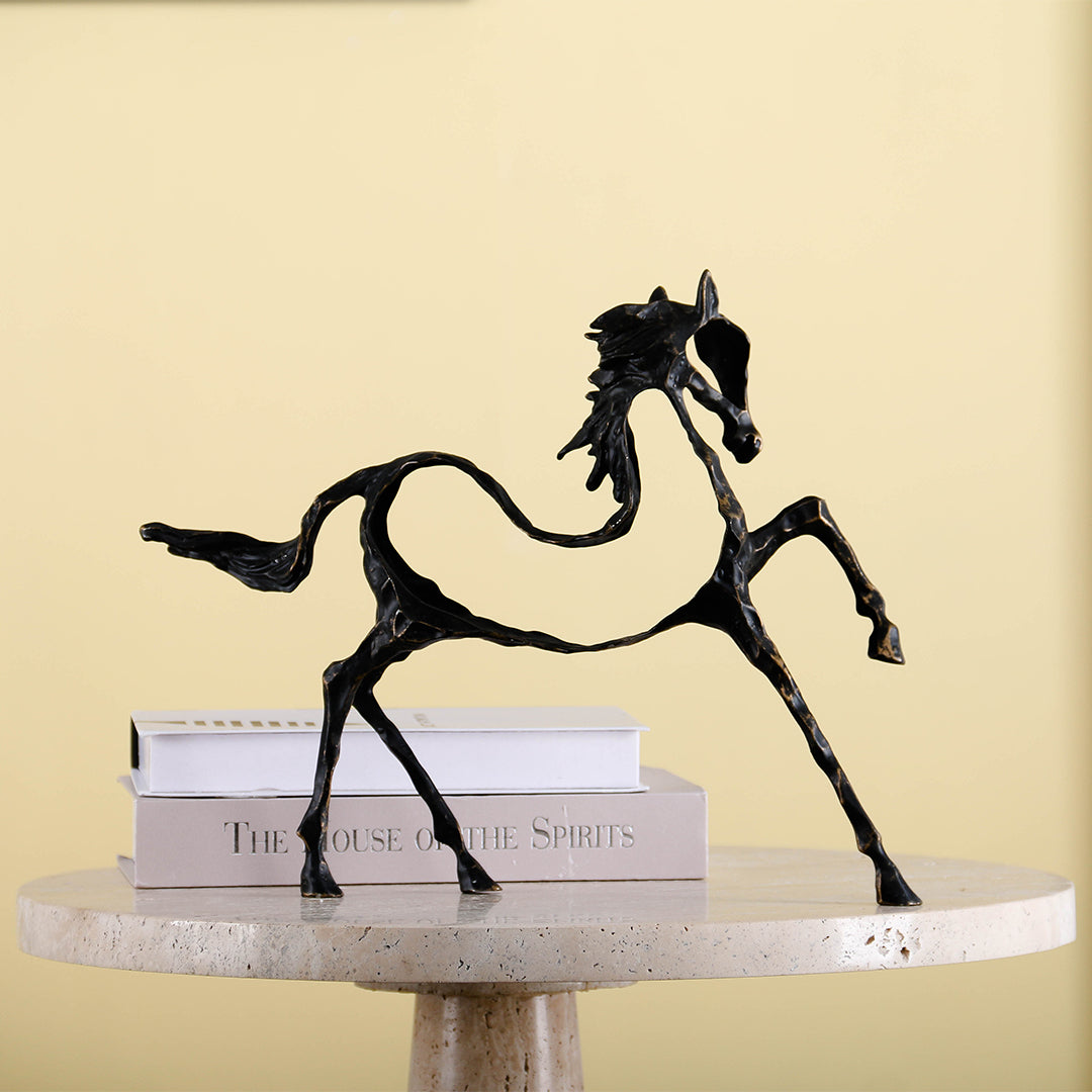 Hollow Horse KA3096 -  Home Decor Figurines - ebarza Furniture UAE | Shop Modern Furniture in Abu Dhabi & Dubai - مفروشات ايبازرا في الامارات | تسوق اثاث عصري وديكورات مميزة في دبي وابوظبي