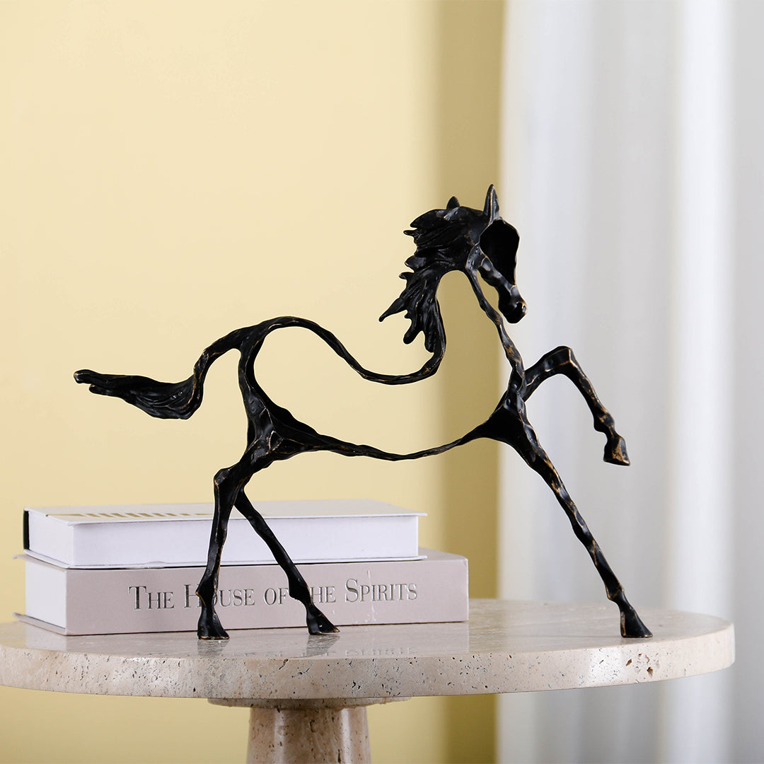 Hollow Horse KA3096 -  Home Decor Figurines - ebarza Furniture UAE | Shop Modern Furniture in Abu Dhabi & Dubai - مفروشات ايبازرا في الامارات | تسوق اثاث عصري وديكورات مميزة في دبي وابوظبي