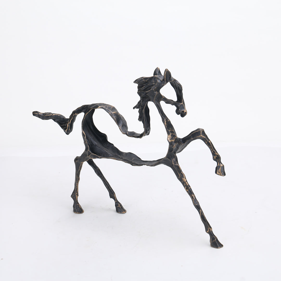 Hollow Horse KA3096 -  Home Decor Figurines - ebarza Furniture UAE | Shop Modern Furniture in Abu Dhabi & Dubai - مفروشات ايبازرا في الامارات | تسوق اثاث عصري وديكورات مميزة في دبي وابوظبي